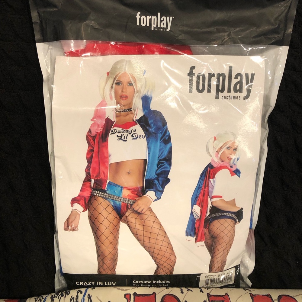 Forplay Harley Quinn Halloween Costume